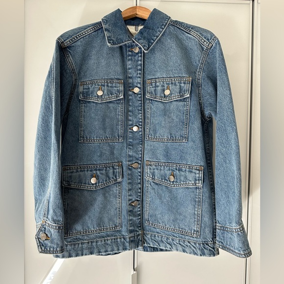 ARKET Oversized Jean Jacket NWT - Picture 2 of 2